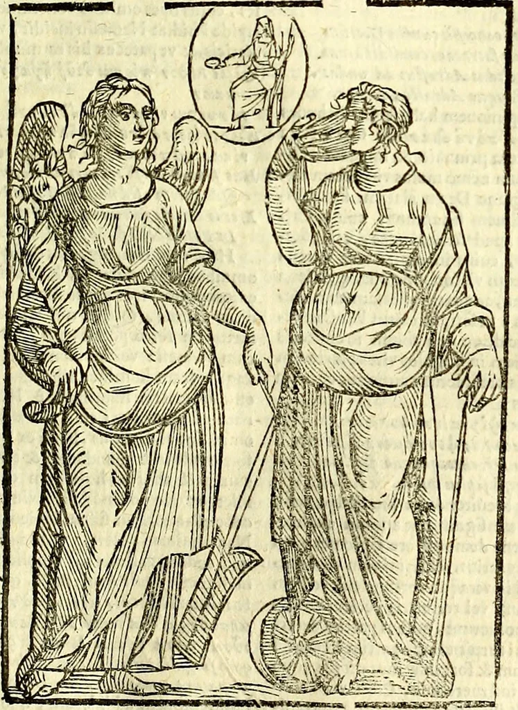 An illustration from Natalis Comitis Mythologiae, sive, Explicationis fabularum libri decem : in quibus omnia prope naturalis et moralis philosophiae dogmata in veterum fabulis contenta fuisse perspicuè demonstratur ... : accessit G. Linocerii Musarum mytholgia, & anonymi obseuationum in totam de dijs gentium narrationem libellus : adiectæ sunt ... editioni elegantissimæ deorum imagines, & eruditissimæ M. Antonij Tritonij Vtinensis .., 1637, leaf 574