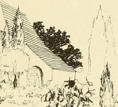 An illustration from The Natco suburban house and garage : attractive economical durable fireproof, 1915, leaf 42