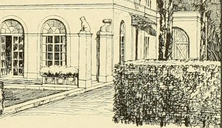 An illustration from The Natco suburban house and garage : attractive economical durable fireproof, 1915, leaf 54