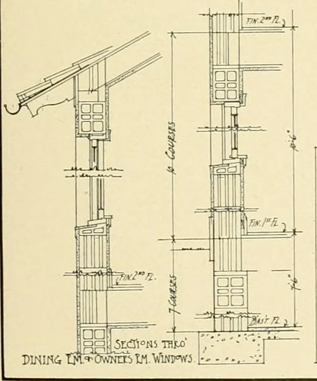 An illustration from The Natco suburban house and garage : attractive economical durable fireproof, 1915, leaf 54
