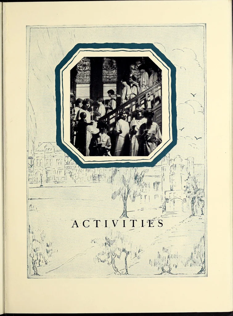 An illustration from The National, 1926, leaf 69