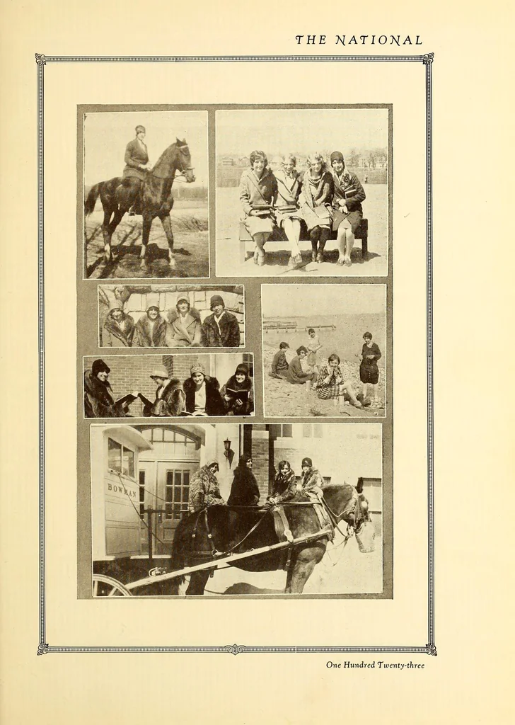 An illustration from The National, 1928, leaf 127