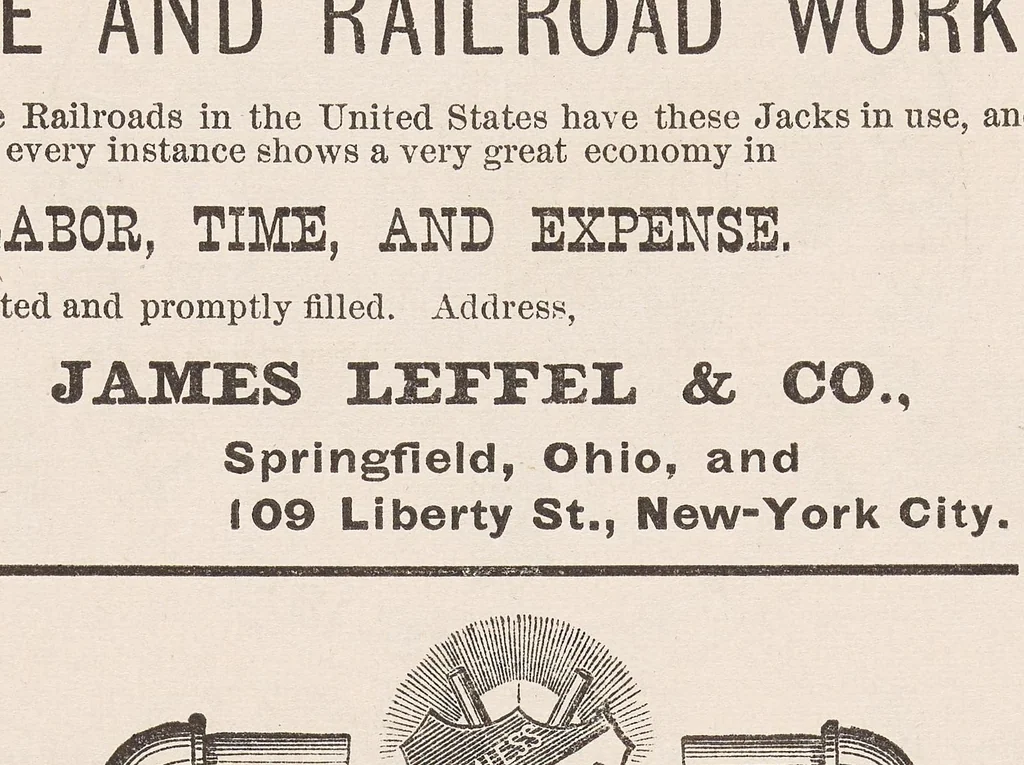 An illustration from National car builder, 1870, leaf 195