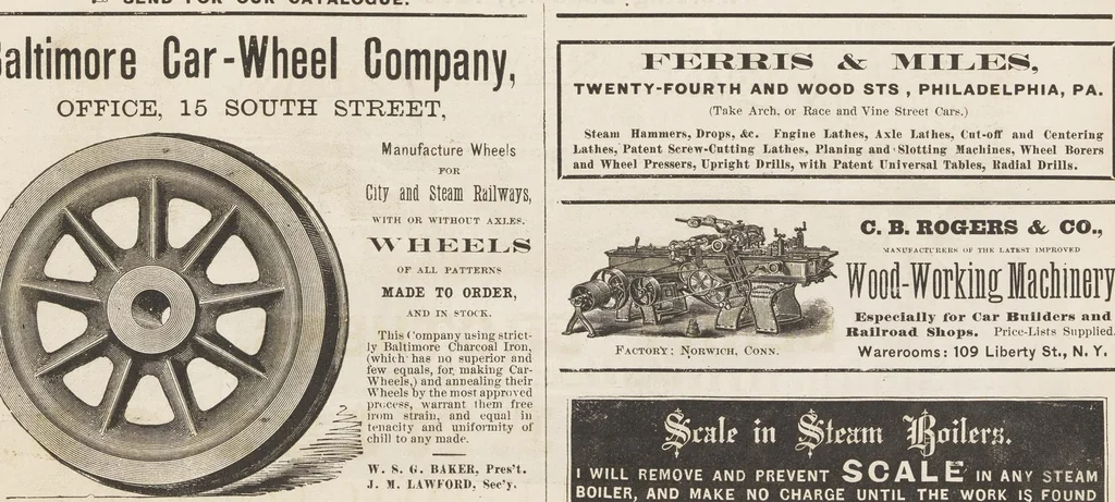 An illustration from National car builder, 1870, leaf 169