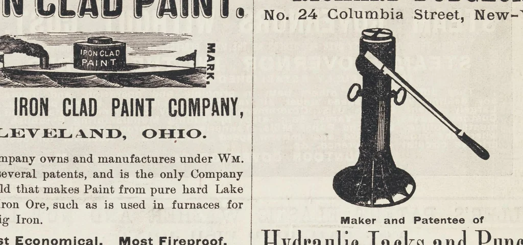 An illustration from National car builder, 1870, leaf 364