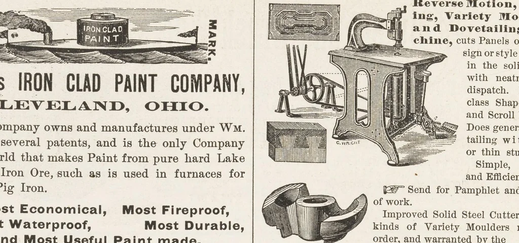 An illustration from National car builder, 1870, leaf 332