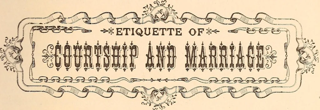 An illustration from The national encyclopædia of business and social forms, embracing the laws of etiquette and good society, 1879, leaf 128