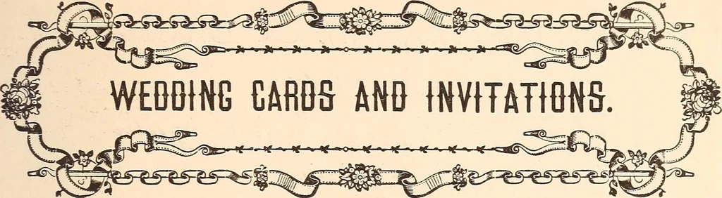 An illustration from The national encyclopædia of business and social forms, embracing the laws of etiquette and good society, 1879, leaf 268