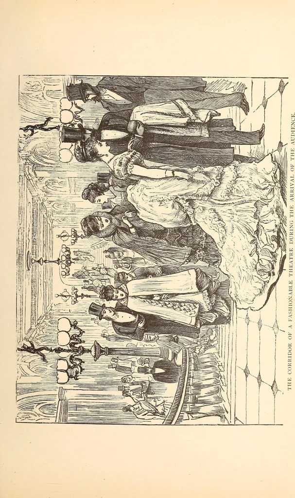 An illustration from The national encyclopædia of business and social forms, embracing the laws of etiquette and good society, 1879, leaf 56