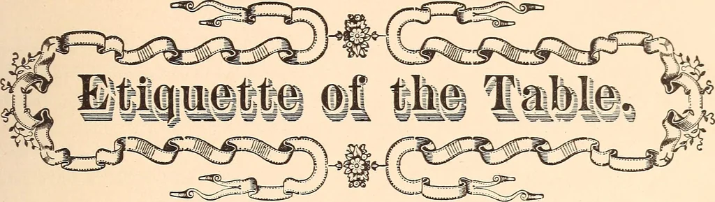 An illustration from The national encyclopædia of business and social forms, embracing the laws of etiquette and good society, 1879, leaf 92