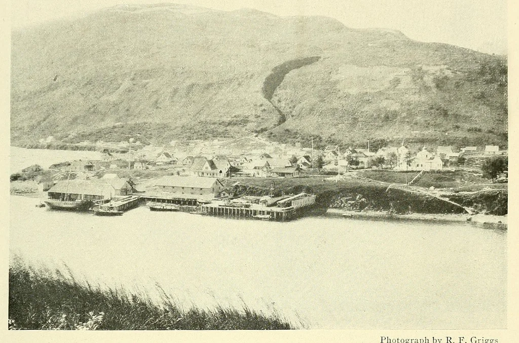 An illustration from The National geographic magazine, 1888, leaf 39