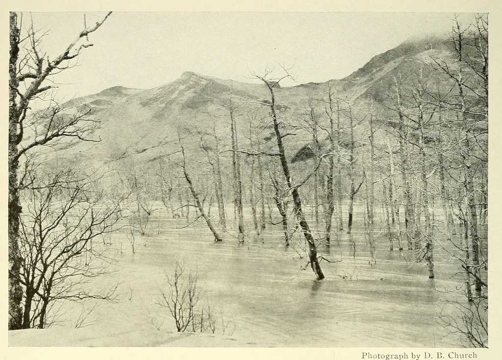 An illustration from The National geographic magazine, 1888, leaf 62