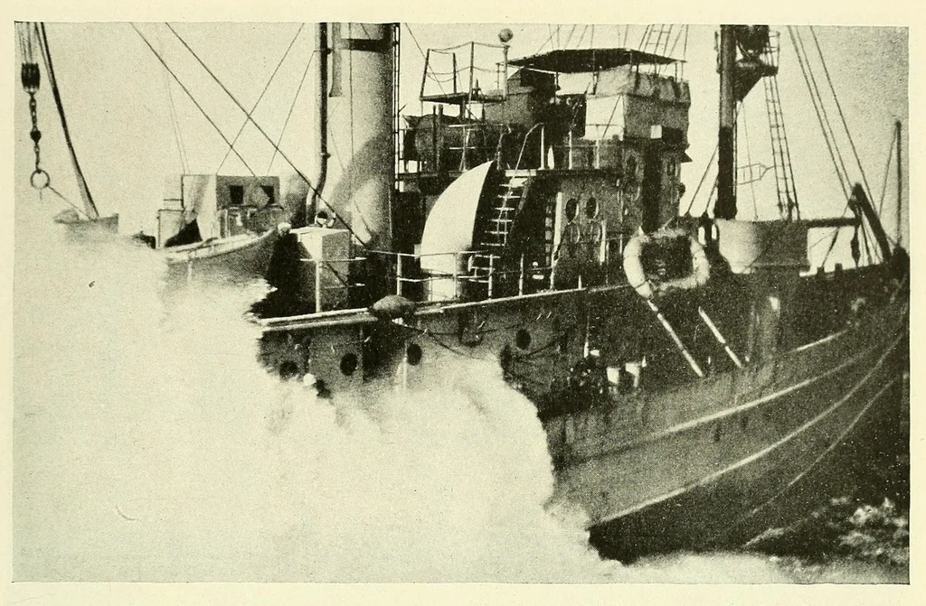 An illustration from The National geographic magazine, 1888, leaf 145