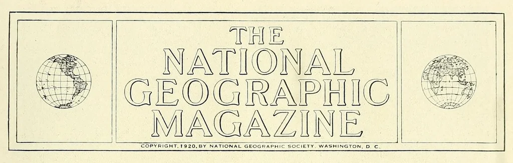 An illustration from The National geographic magazine, 1888, leaf 507