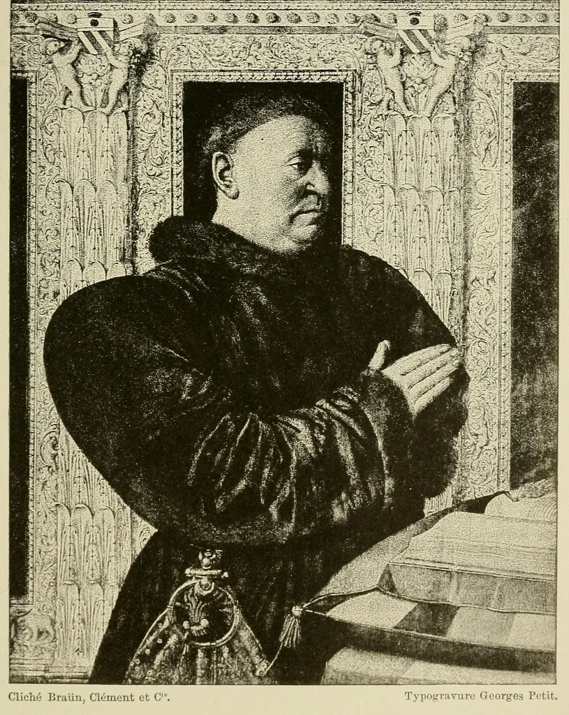 An illustration from The National Museum of the Louvre, 1900, leaf 105