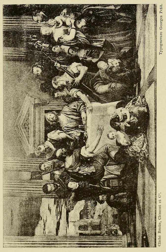 An illustration from The National Museum of the Louvre, 1900, leaf 215