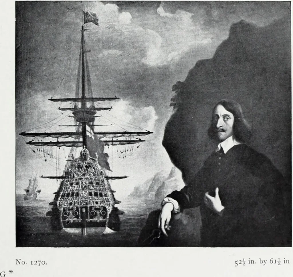 An illustration from The National portrait gallery, 1901, leaf 100