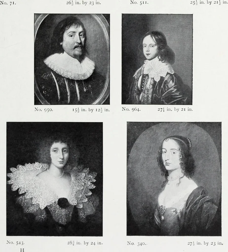 An illustration from The National portrait gallery, 1901, leaf 112