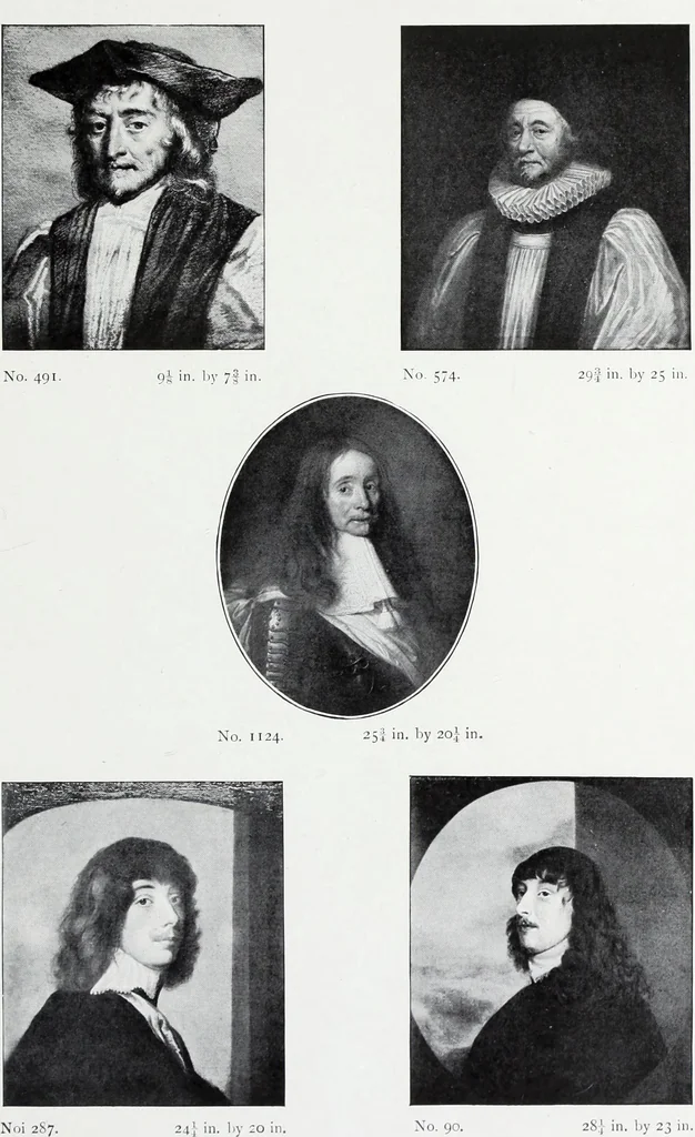 An illustration from The National portrait gallery, 1901, leaf 140