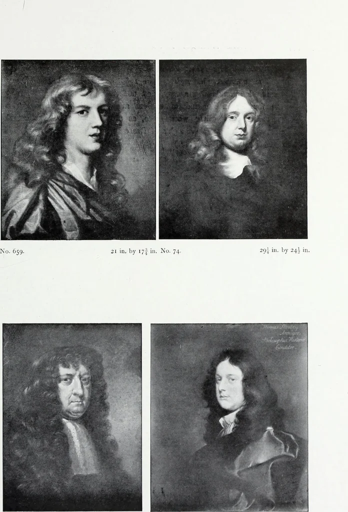 An illustration from The National portrait gallery, 1901, leaf 158