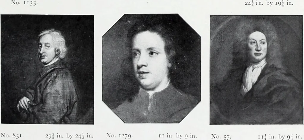 An illustration from The National portrait gallery, 1901, leaf 198