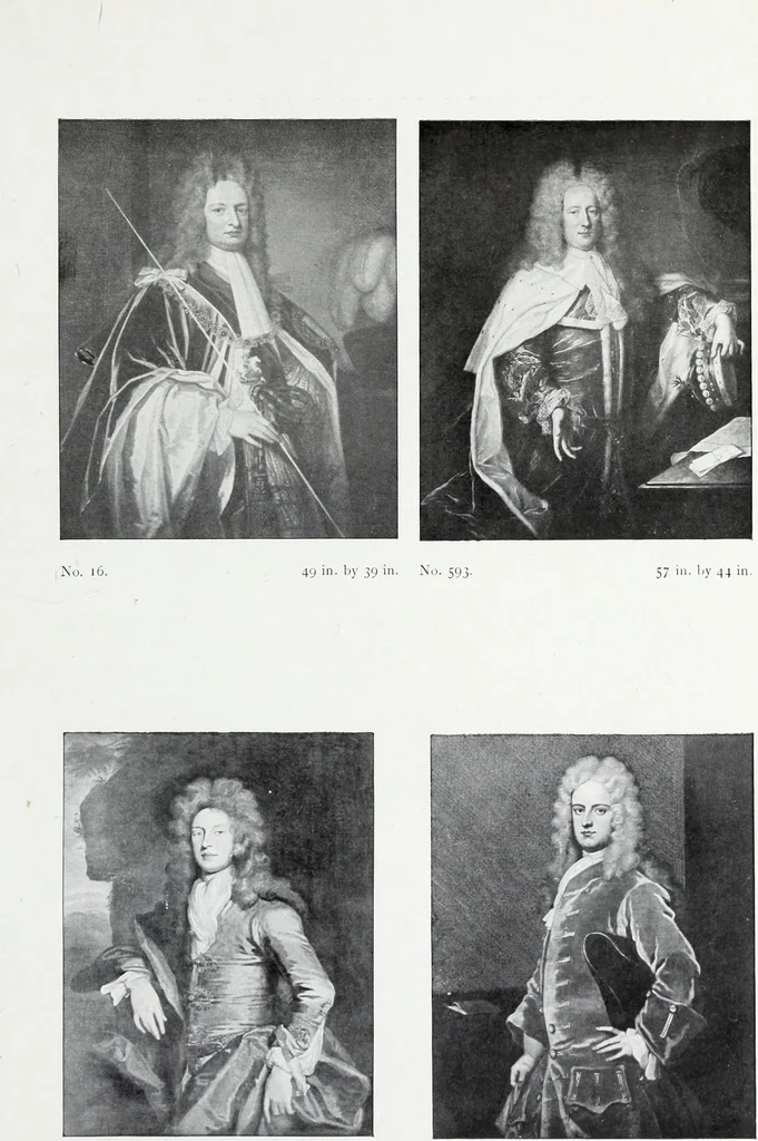 An illustration from The National portrait gallery, 1901, leaf 214