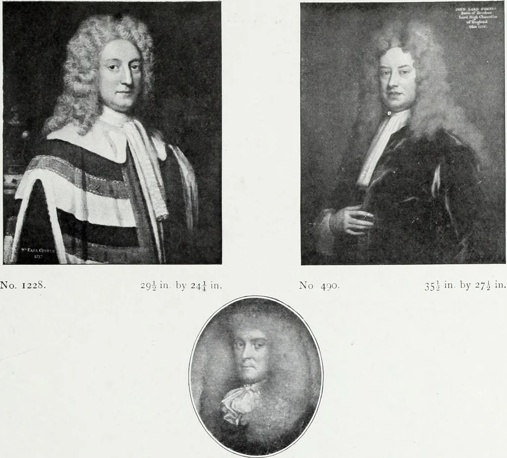 An illustration from The National portrait gallery, 1901, leaf 218
