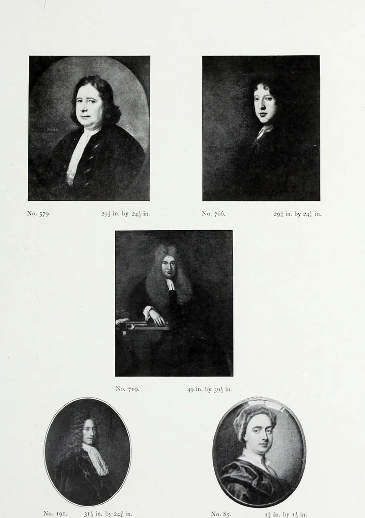 An illustration from The National portrait gallery, 1901, leaf 220
