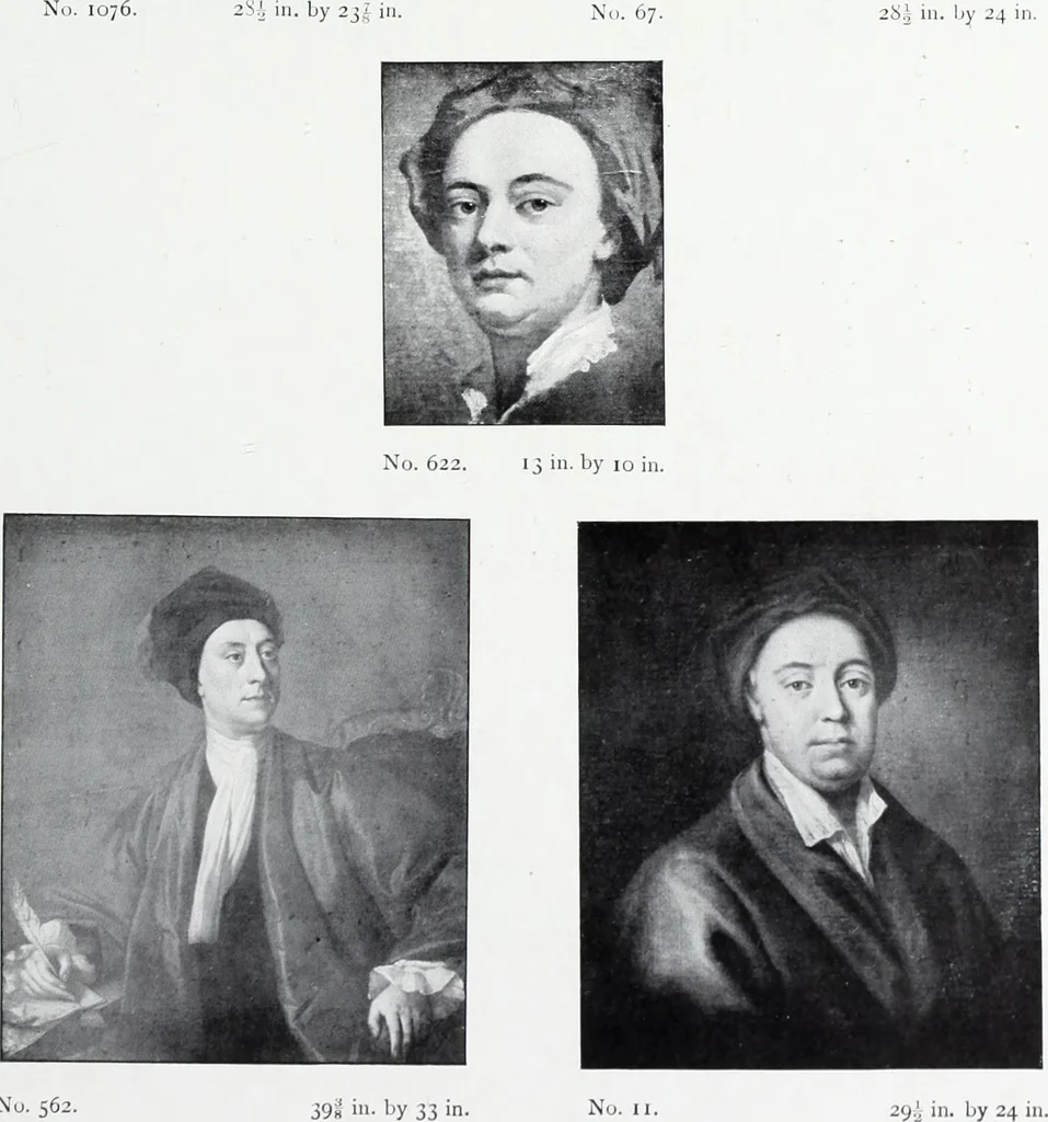 An illustration from The National portrait gallery, 1901, leaf 232