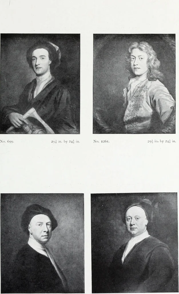 An illustration from The National portrait gallery, 1901, leaf 234