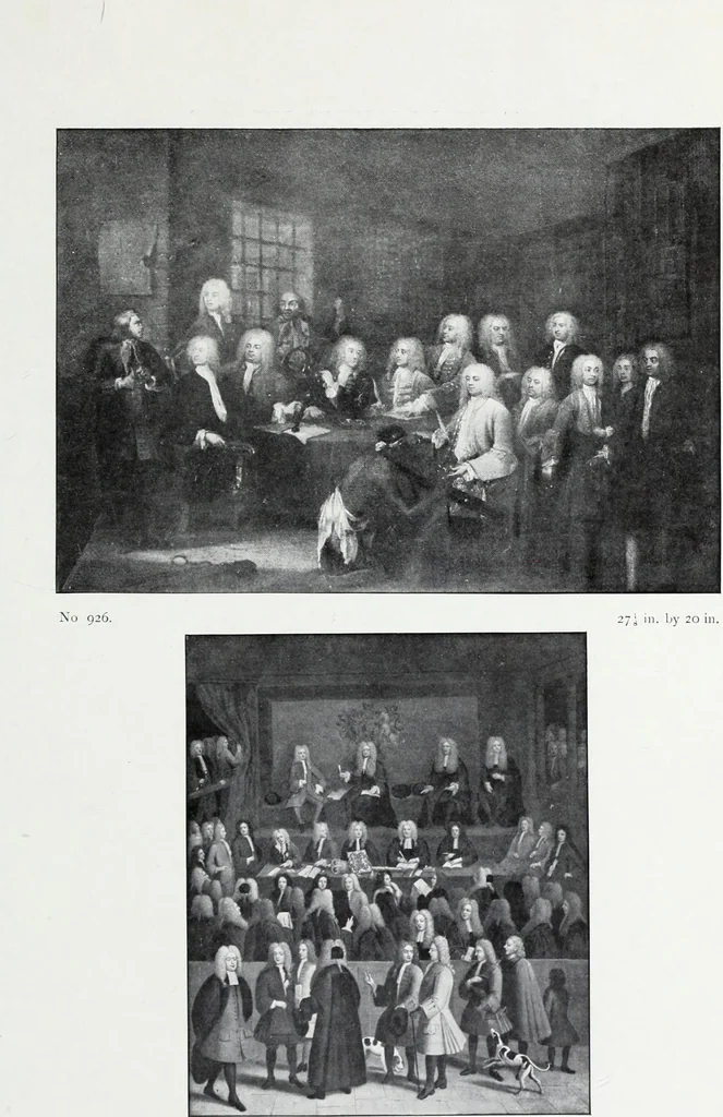 An illustration from The National portrait gallery, 1901, leaf 252