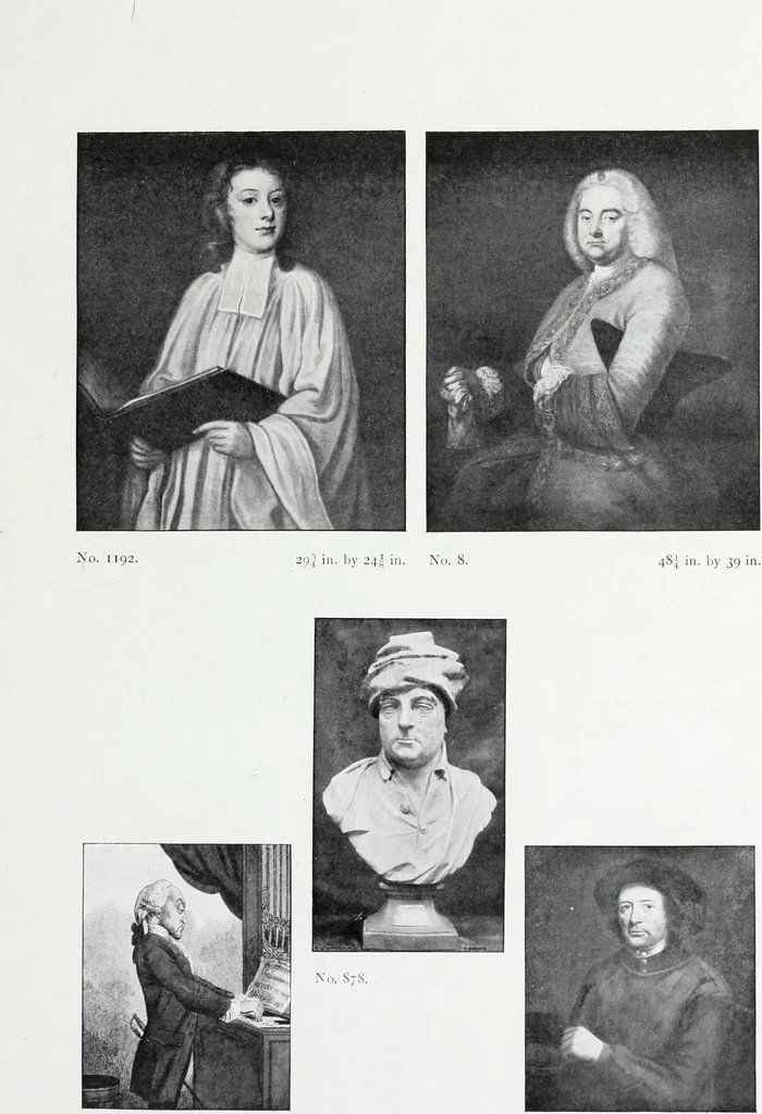 An illustration from The National portrait gallery, 1901, leaf 254