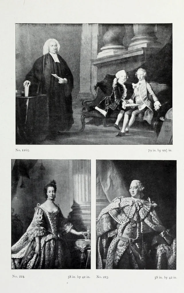 An illustration from The National portrait gallery, 1901, leaf 296