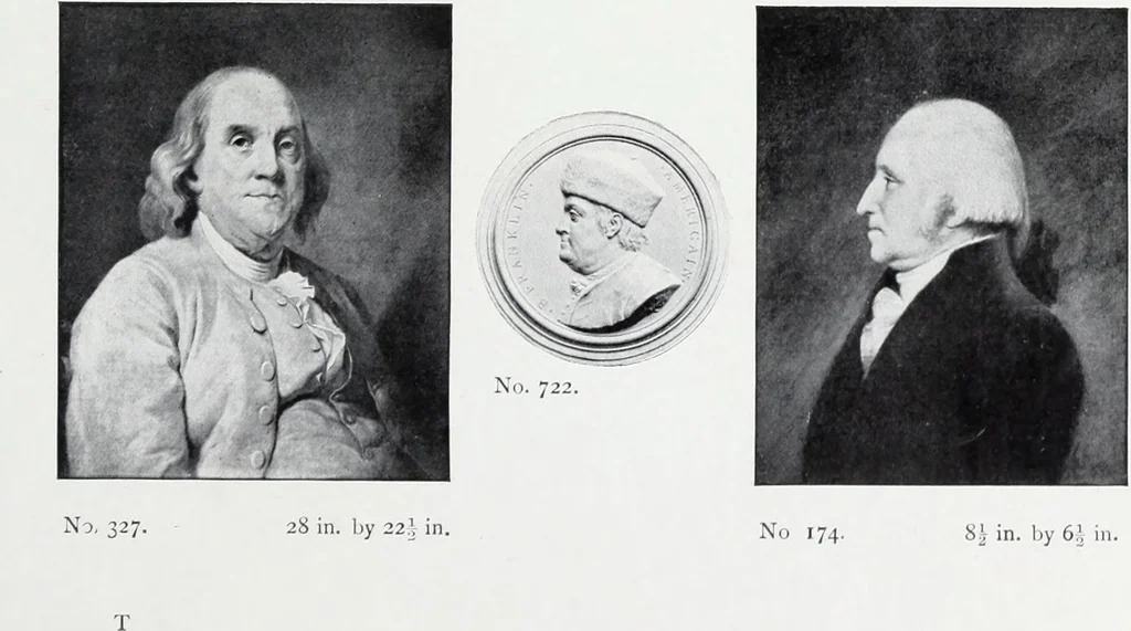 An illustration from The National portrait gallery, 1901, leaf 304
