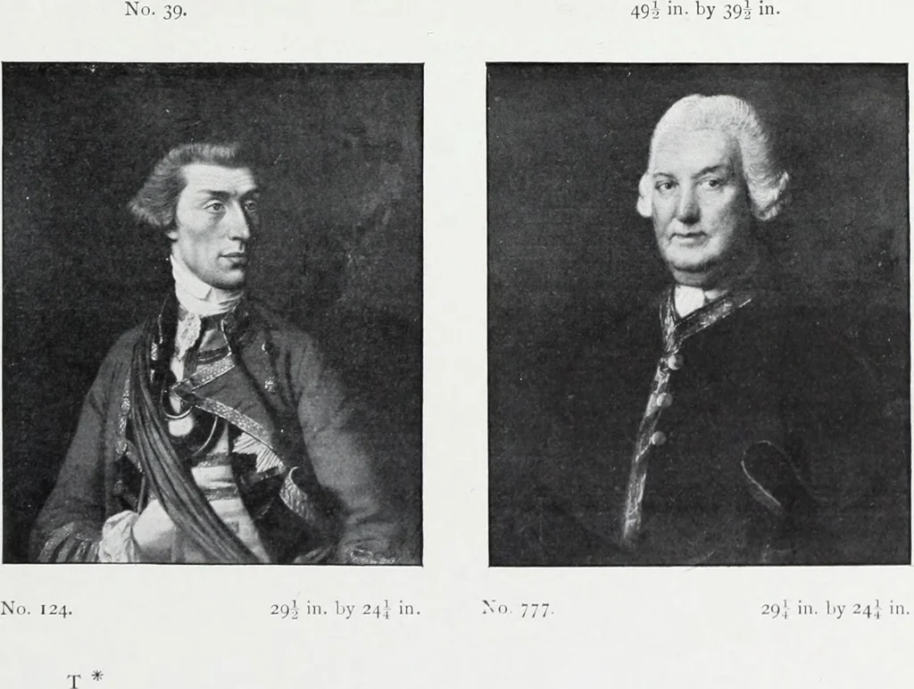 An illustration from The National portrait gallery, 1901, leaf 308