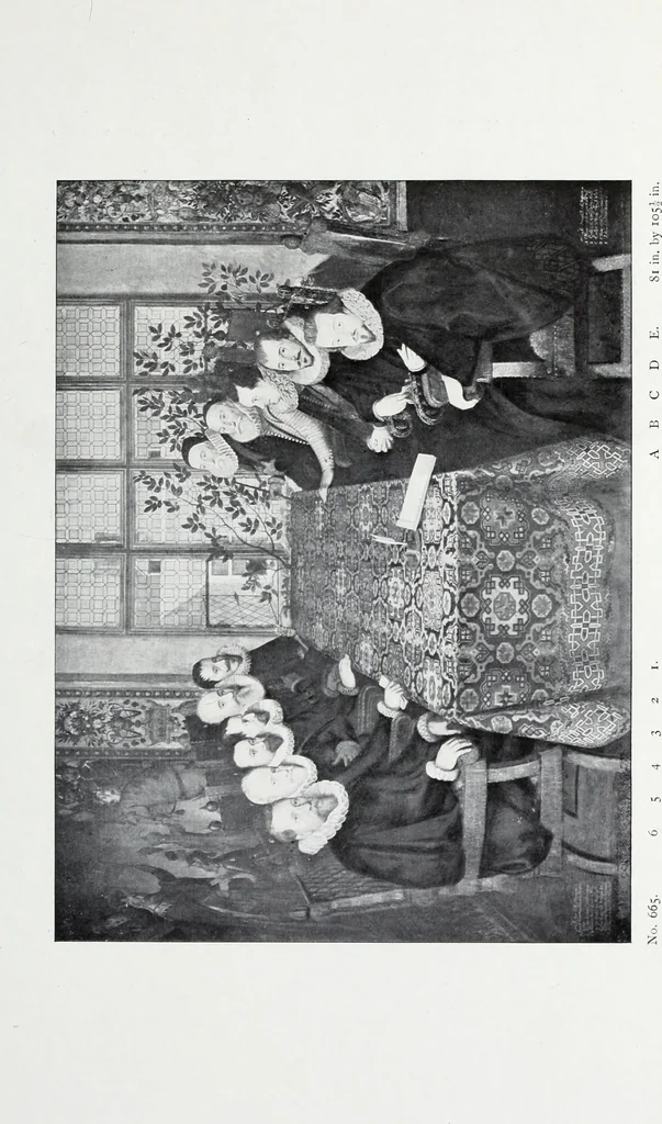 An illustration from The National portrait gallery, 1901, leaf 70