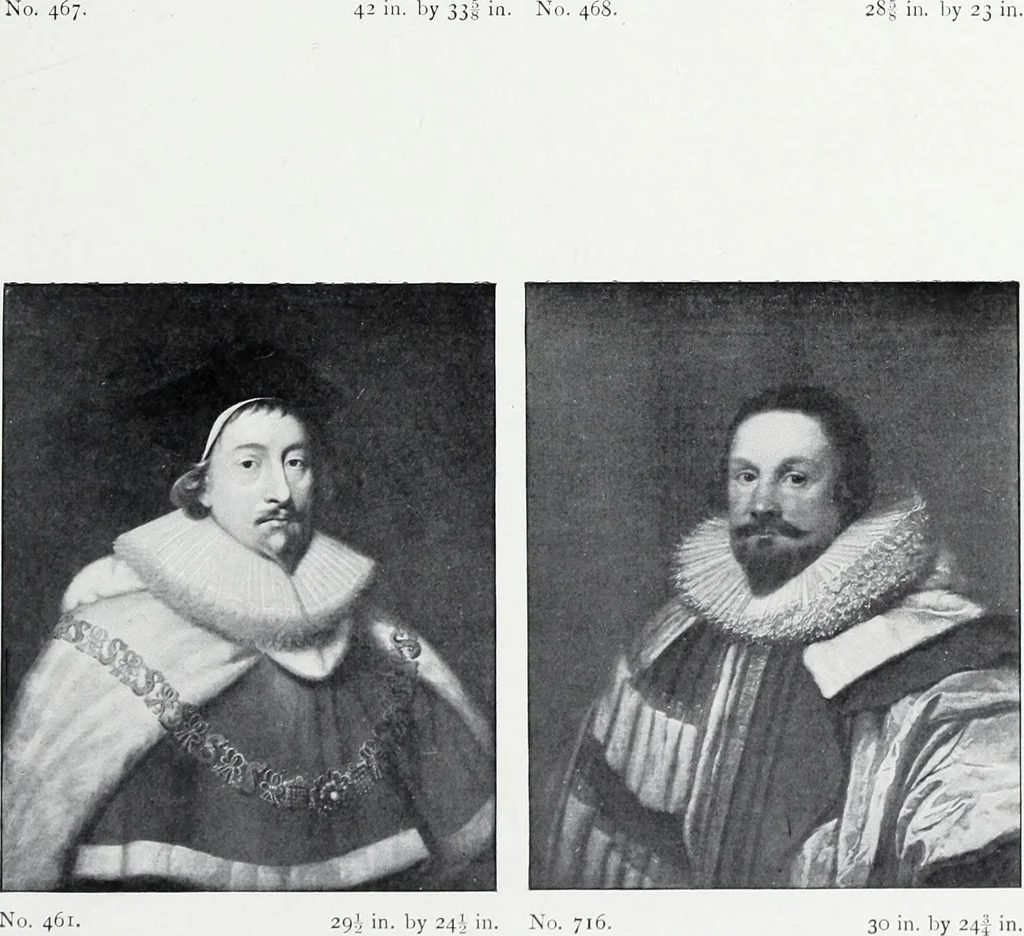 An illustration from The National portrait gallery, 1901, leaf 92