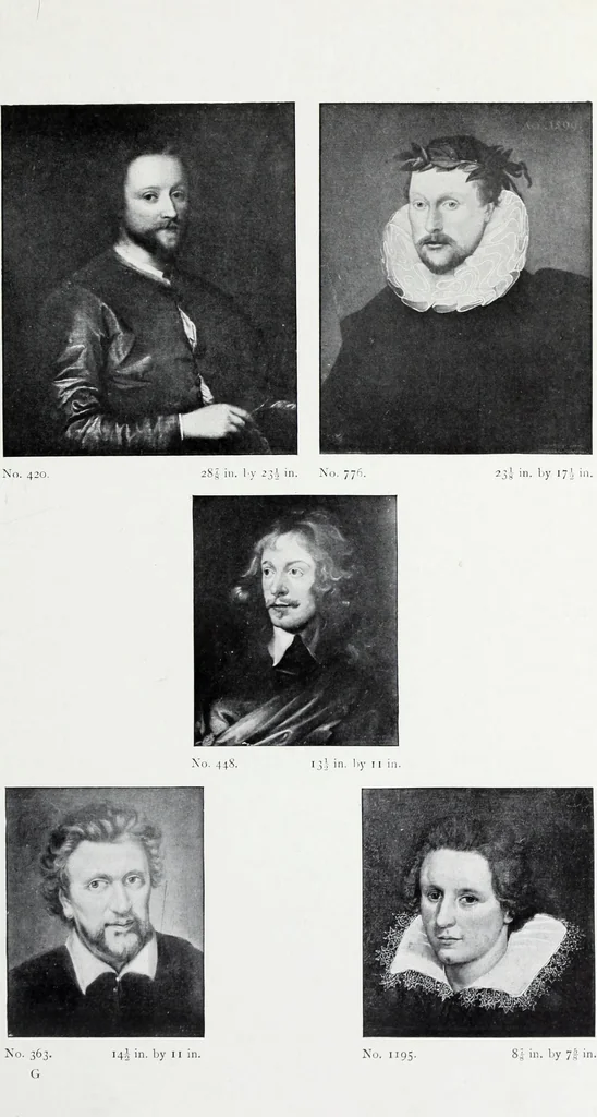 An illustration from The National portrait gallery, 1901, leaf 96