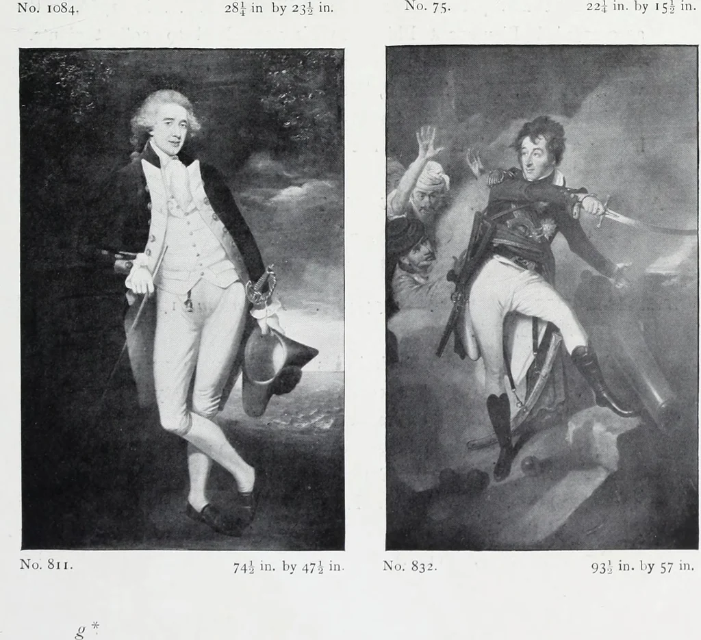 An illustration from The National portrait gallery, 1901, leaf 100