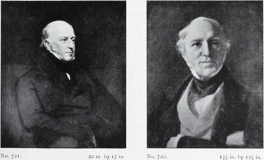 An illustration from The National portrait gallery, 1901, leaf 104