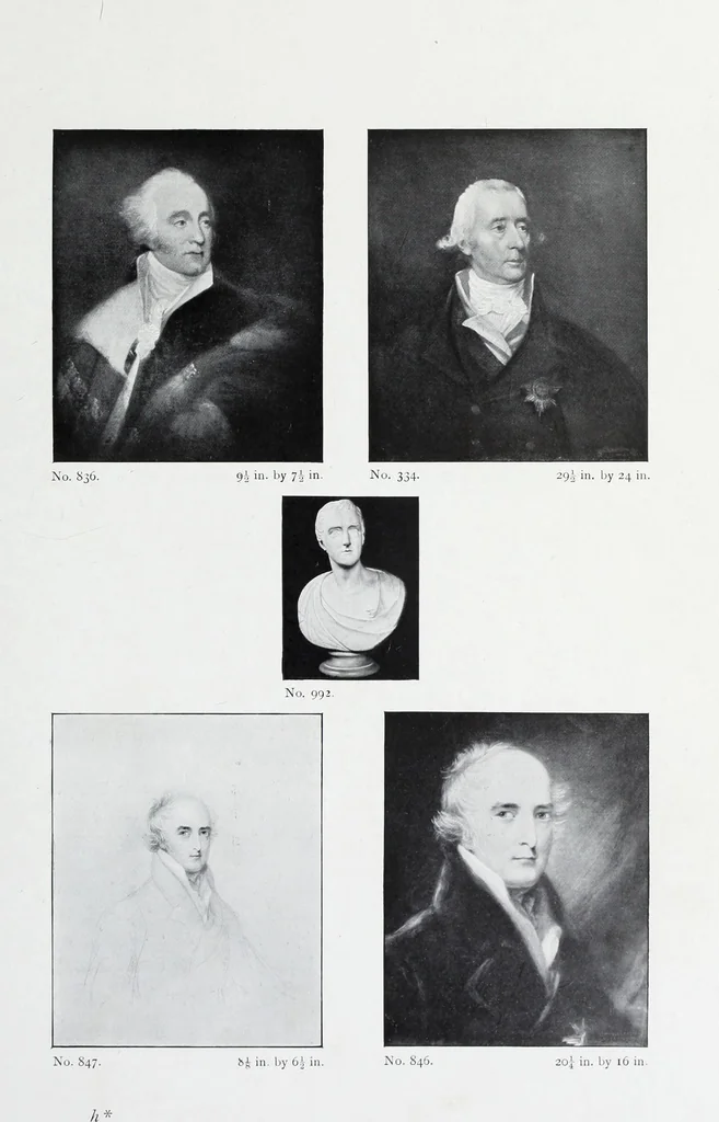 An illustration from The National portrait gallery, 1901, leaf 116
