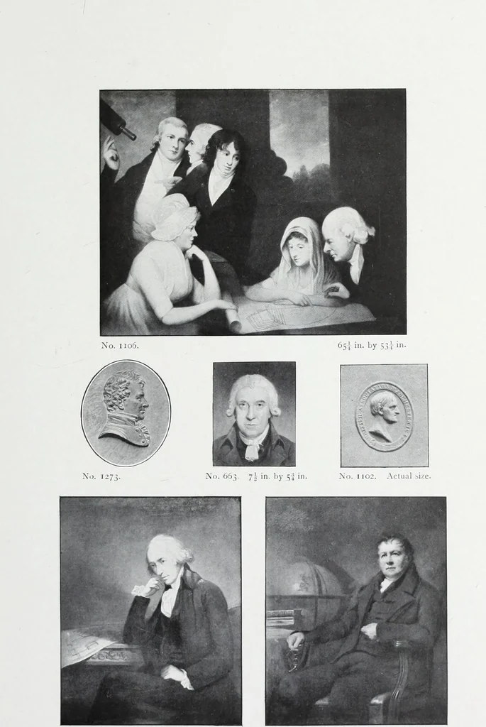 An illustration from The National portrait gallery, 1901, leaf 118