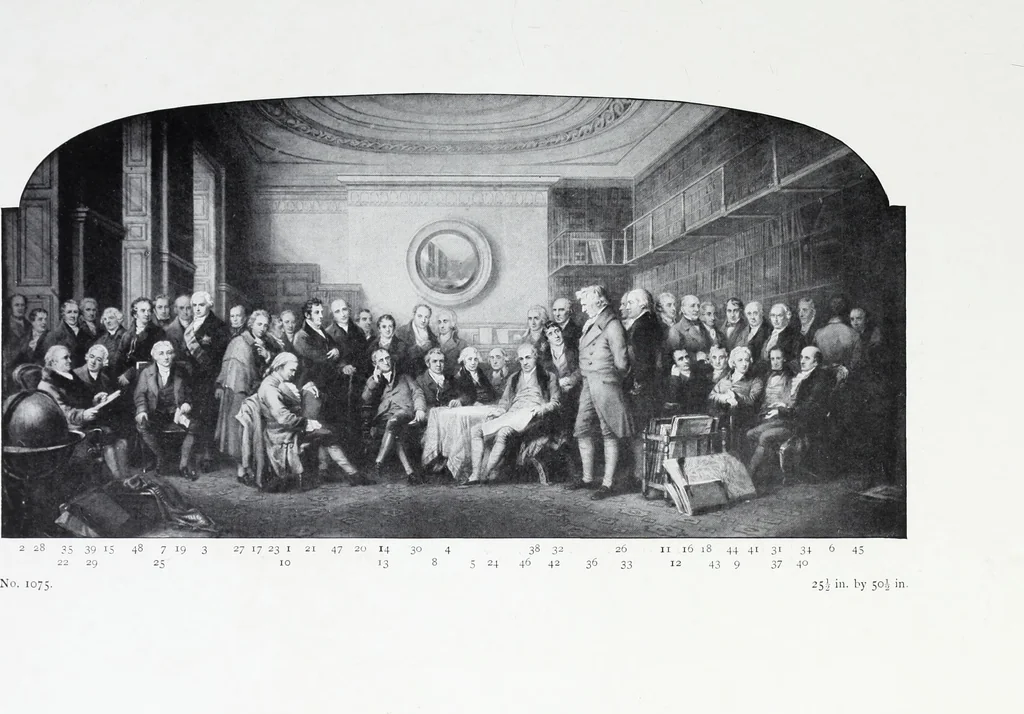 An illustration from The National portrait gallery, 1901, leaf 126