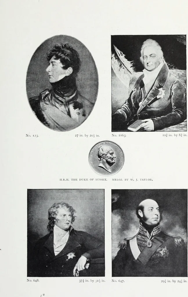 An illustration from The National portrait gallery, 1901, leaf 132