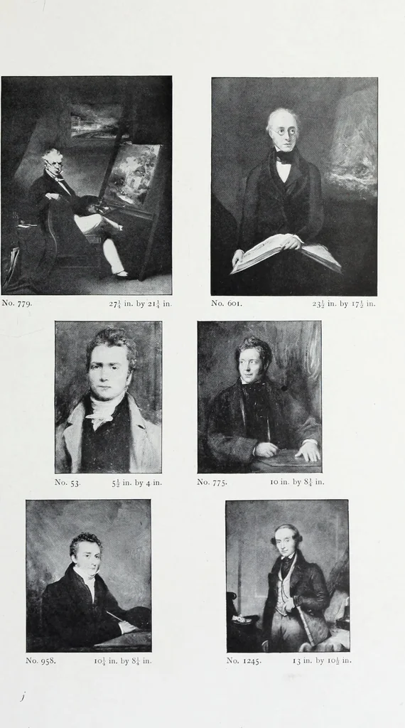 An illustration from The National portrait gallery, 1901, leaf 144