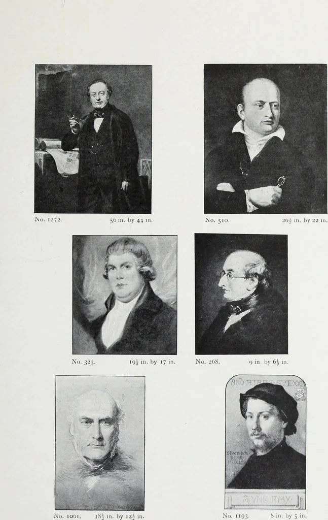 An illustration from The National portrait gallery, 1901, leaf 146