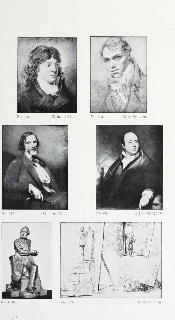 An illustration from The National portrait gallery, 1901, leaf 148