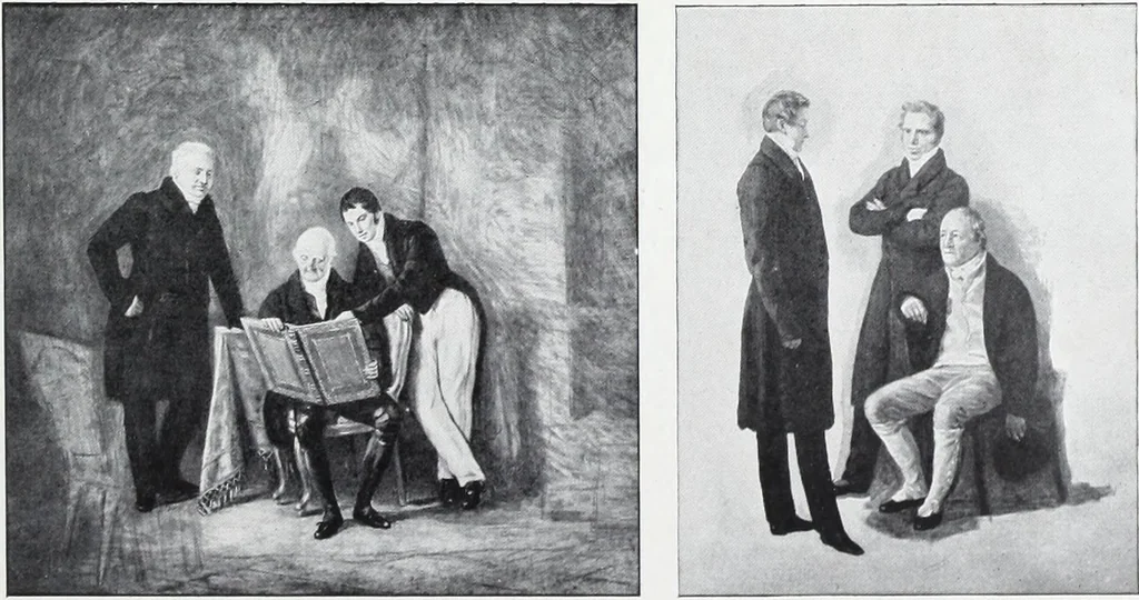 An illustration from The National portrait gallery, 1901, leaf 152