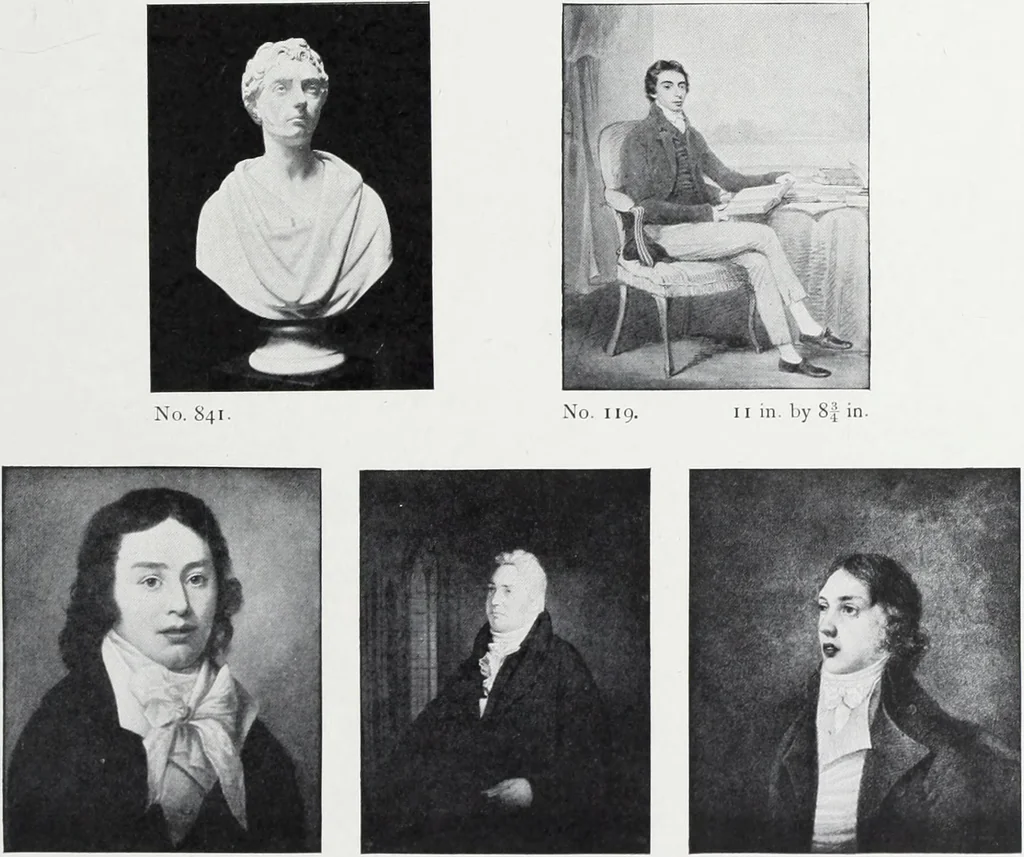 An illustration from The National portrait gallery, 1901, leaf 158