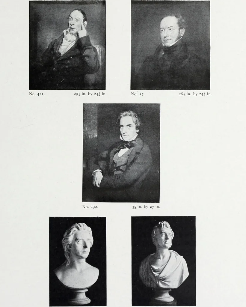 An illustration from The National portrait gallery, 1901, leaf 170